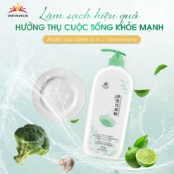[MUA 1 TẶNG 5] NƯỚC RỬA CHÉN ĐA NĂNG HOMEMATE 3 IN…