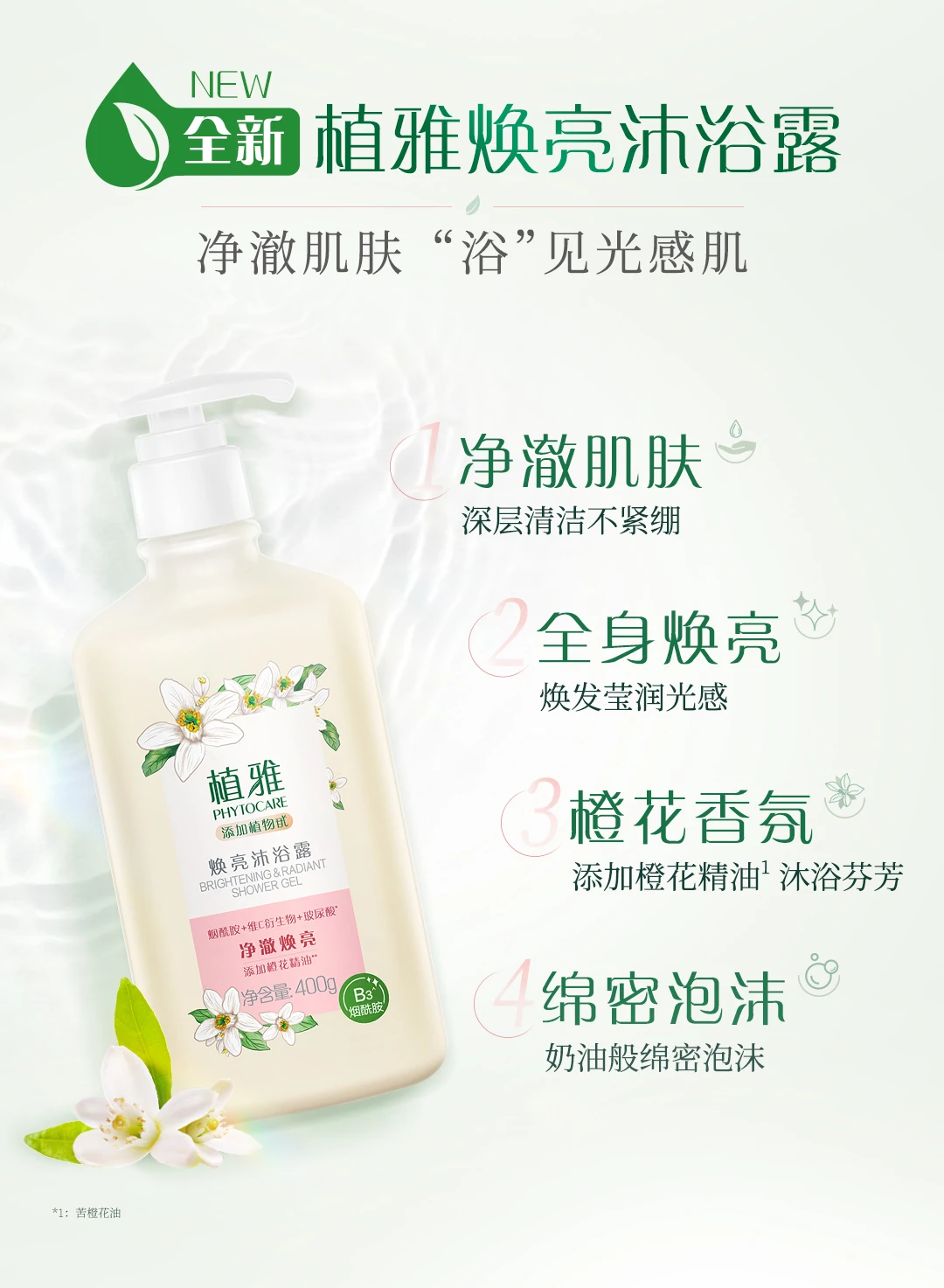 Sữa Tắm Dưỡng Sáng Da Phytocare – Phytocare Brightening & Radiant Shower…