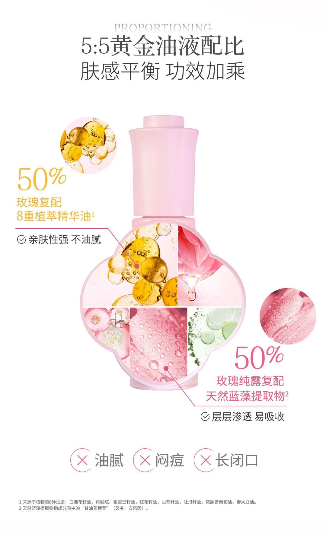 Tinh Chất Dầu Kép Hoa Hồng BEAUTRIO Rose Double Extract Oil