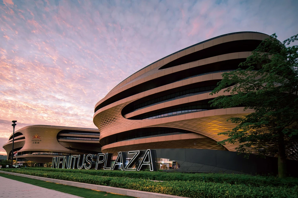 Infinitus Plaza – Biểu tượng kiến trúc hiện đại và bền vững giữa lòng Quảng Châu