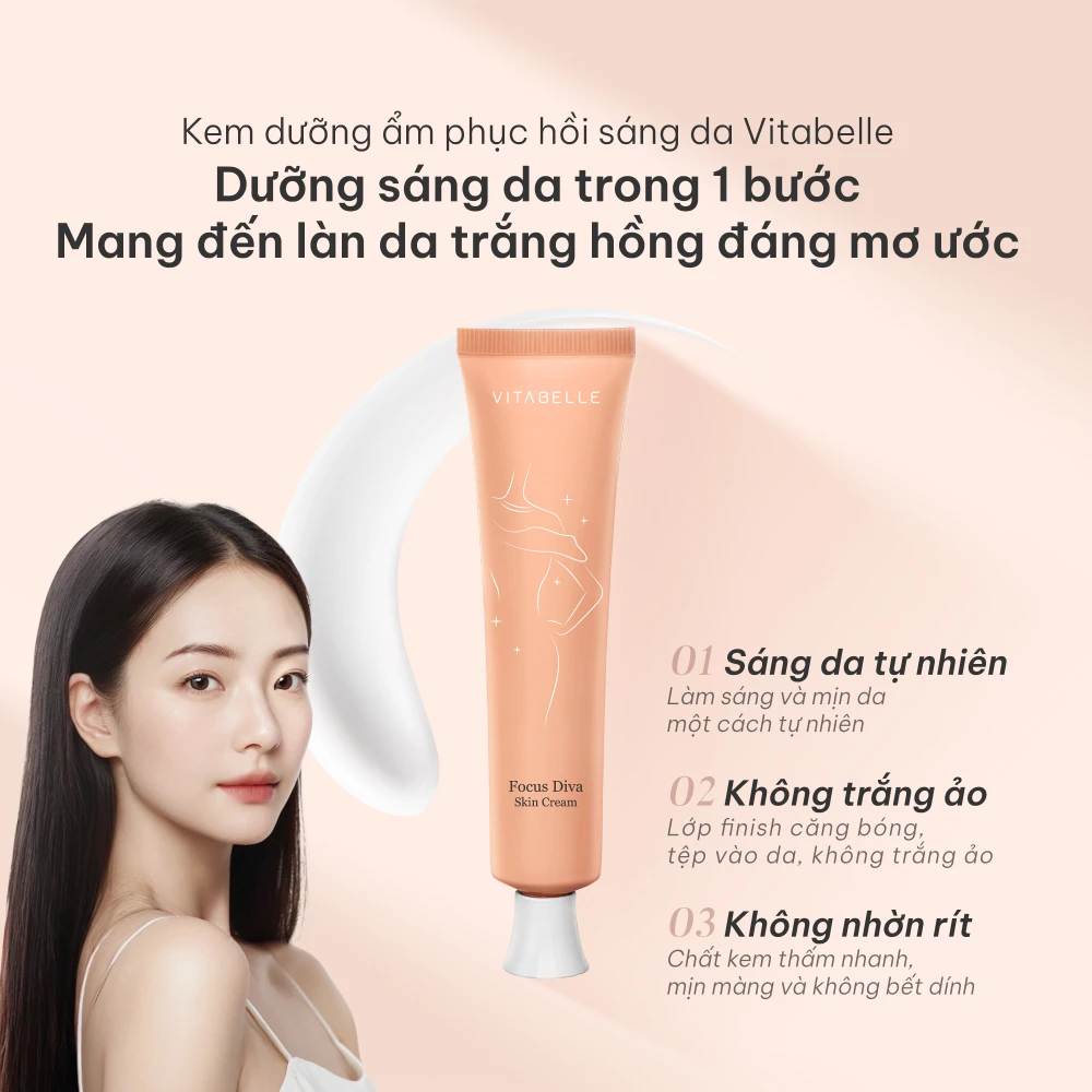 Focus Diva Vitabelle – ĐÁNH THỨC LÀN DA RẠNG RỠ, CĂNG MỌNG NHƯ SƯƠNG SỚM