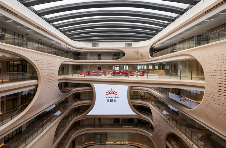 Infinitus Plaza – Biểu tượng kiến trúc hiện đại và bền vững giữa lòng Quảng Châu